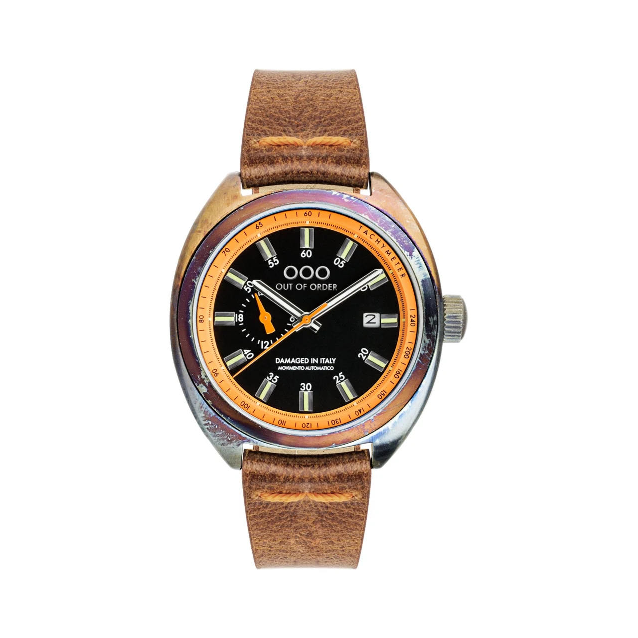 OOO Out of Order Torpedine 001-5.AR 42 mm kol saati