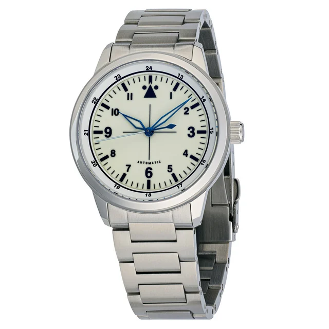 Islander Hemel Hawkeye 39mm Modern Flieger with Full Lume Dial #ISL-204 kol saati