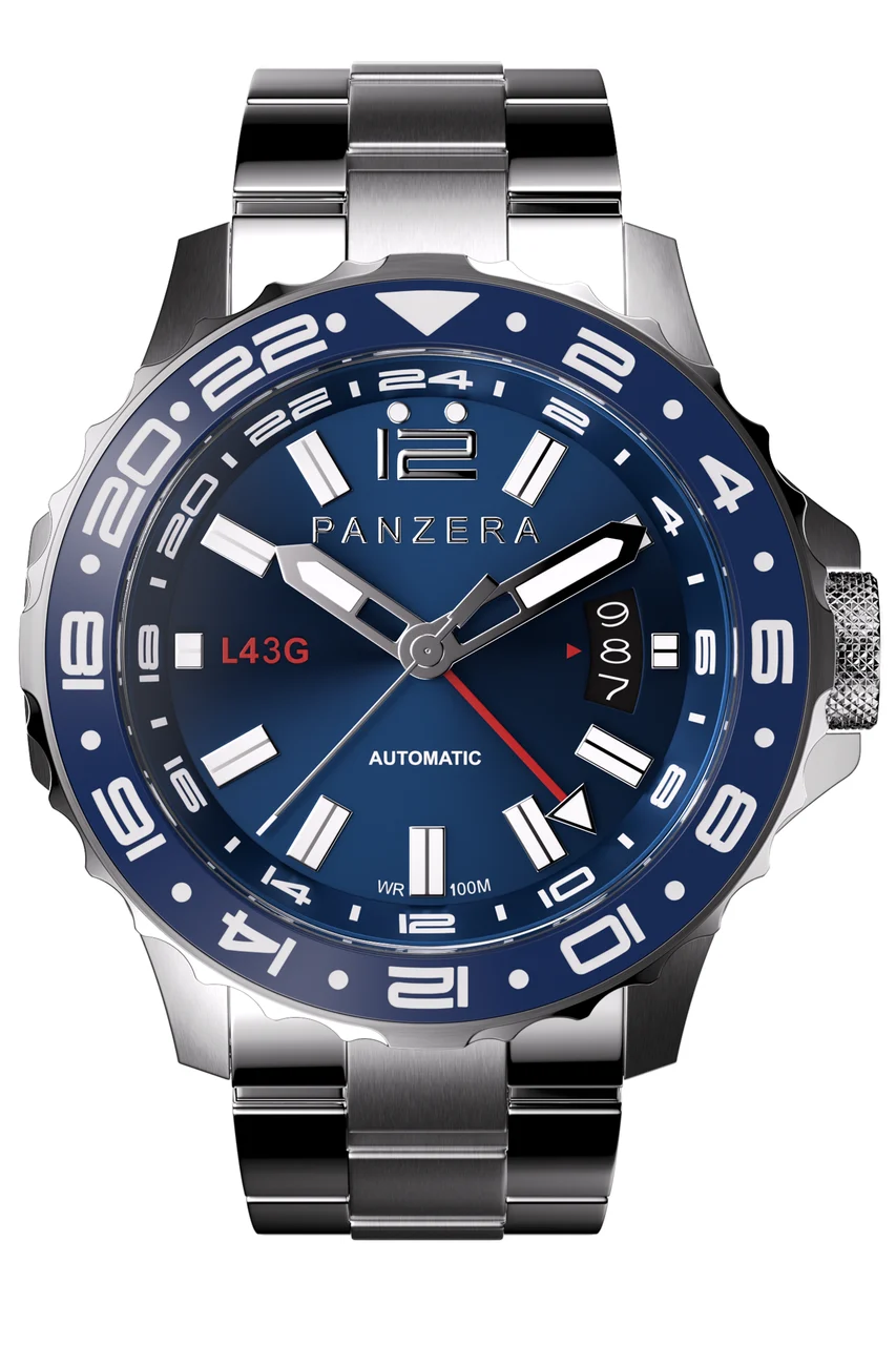 PANZERA WATCHES Longreach L43G-01BM2 43 mm kol saati