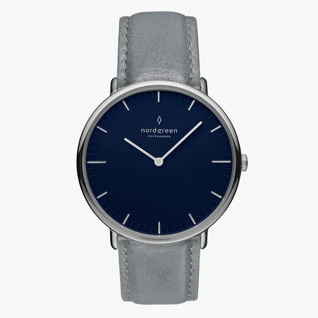 Nordgreen Native 36mm NR36SILEGRNA kol saati