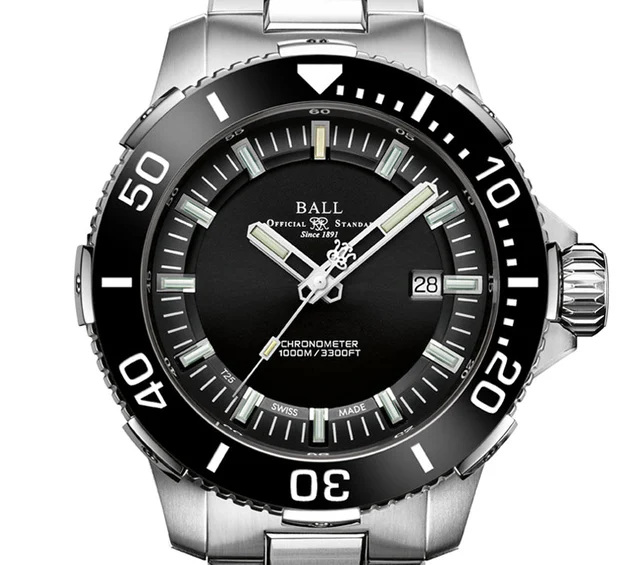 Ball Engineer Hydrocarbon DeepQUEST DM3002A-S3CJ-BK kol saati
