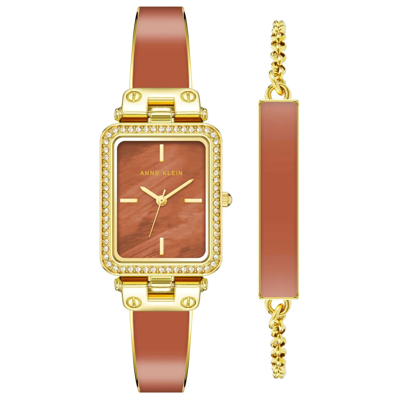 Anne Klein AK-3898RUST kol saati