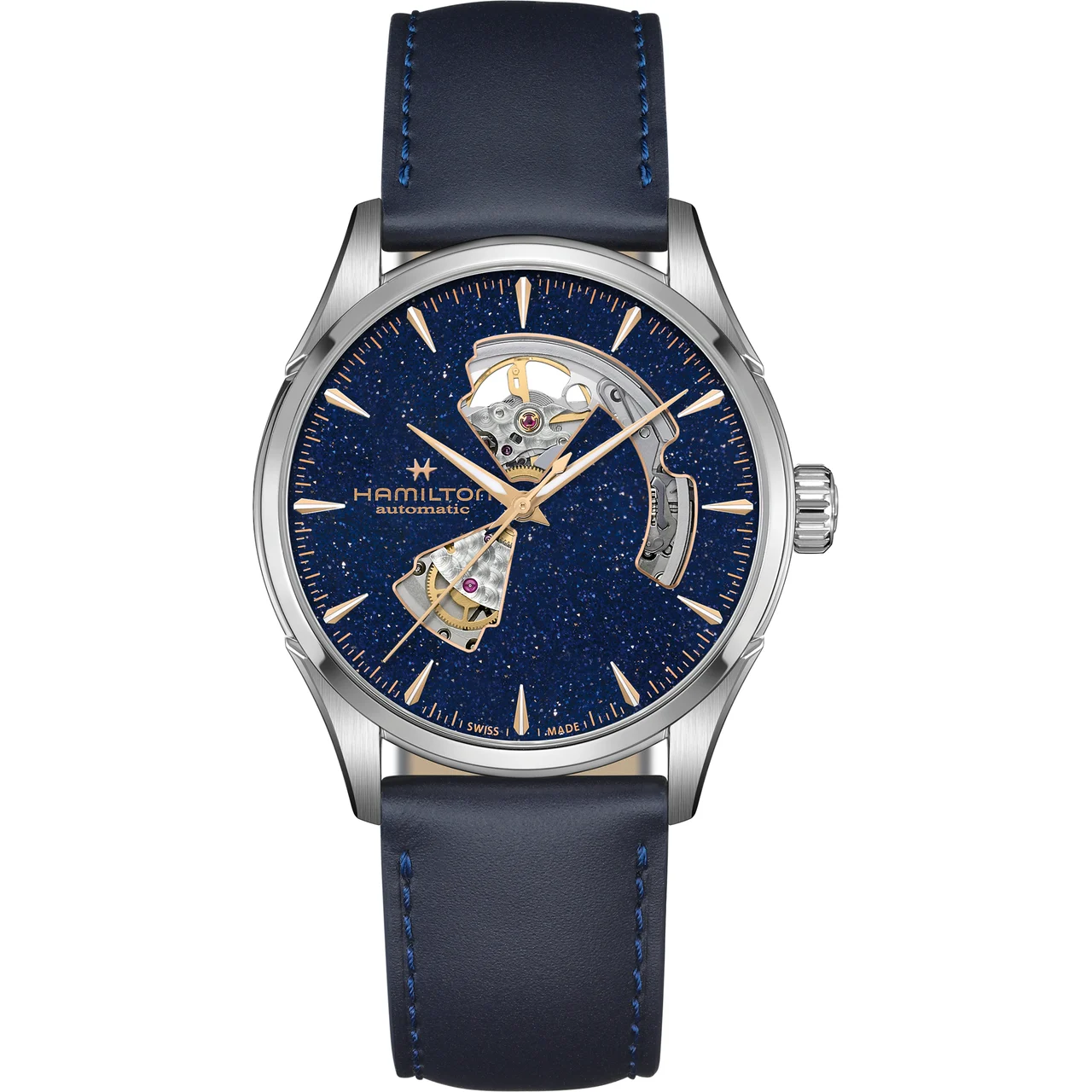 Hamilton Jazzmaster Open Heart Auto 42mm H32705640 42 mm kol saati