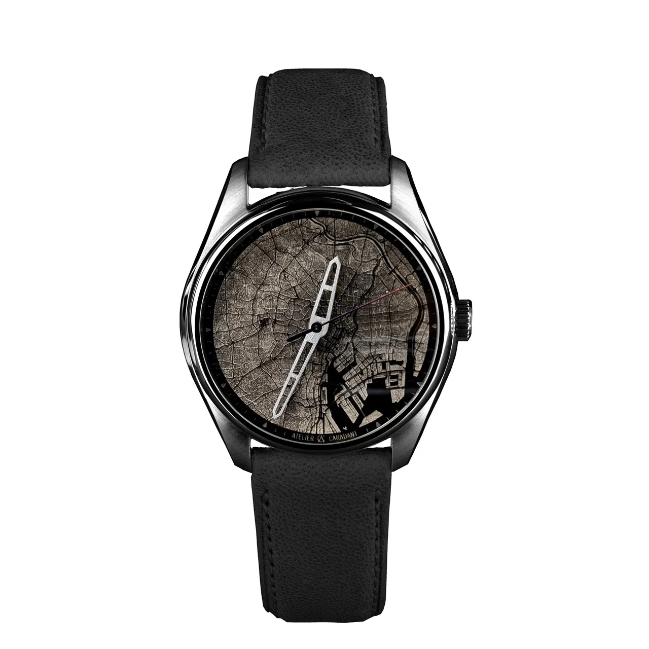 Atelier Caradant Tokyo Midnight Flamed Purple 39 mm kol saati