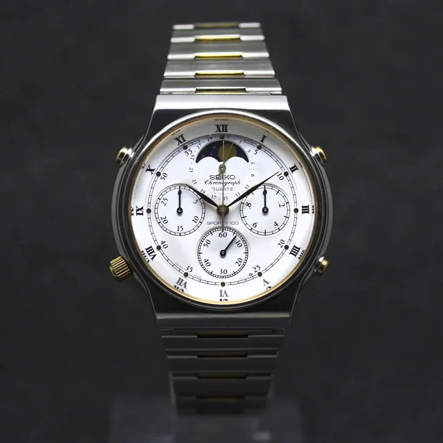 Seiko Sports 100, Ref. 7A48-7000, Cal. 7A48, Men’s Chronograph Vin kol saati
