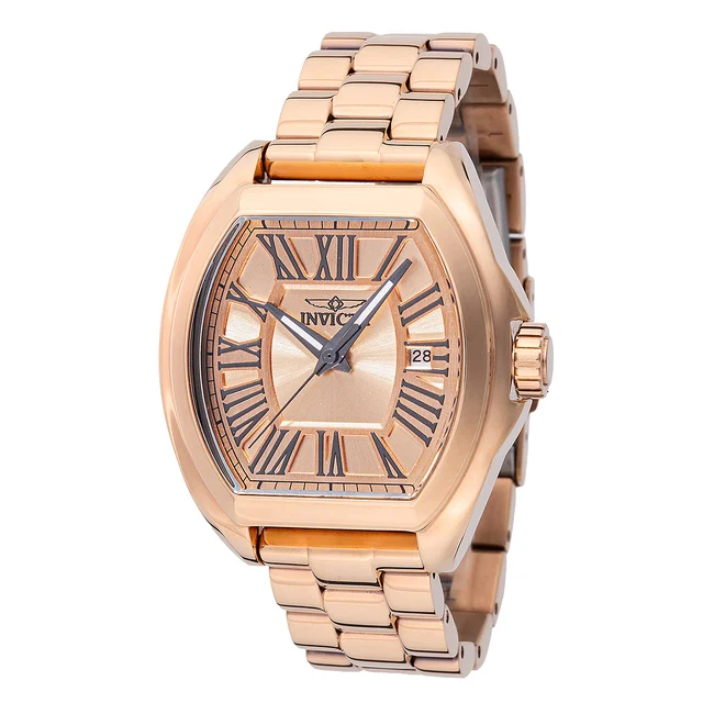 Invicta Pro Diver Estatem Watch - 38mm. Rose Gold (48582) kol saati