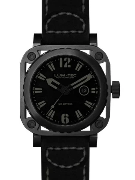 Lum Tec Lum-Tec G9 Watch with Sapphire Crystal and Skeletal Case Design #G9-Phantom kol sa