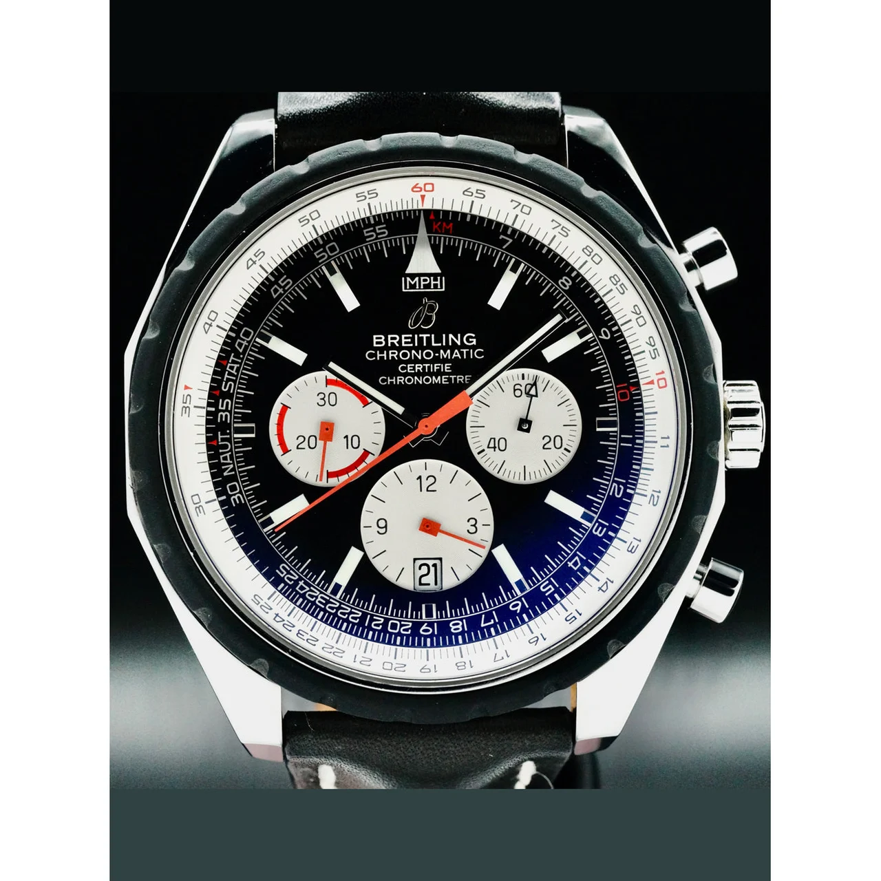 Breitling Chrono-Matic 210000062108 49 mm kol saati