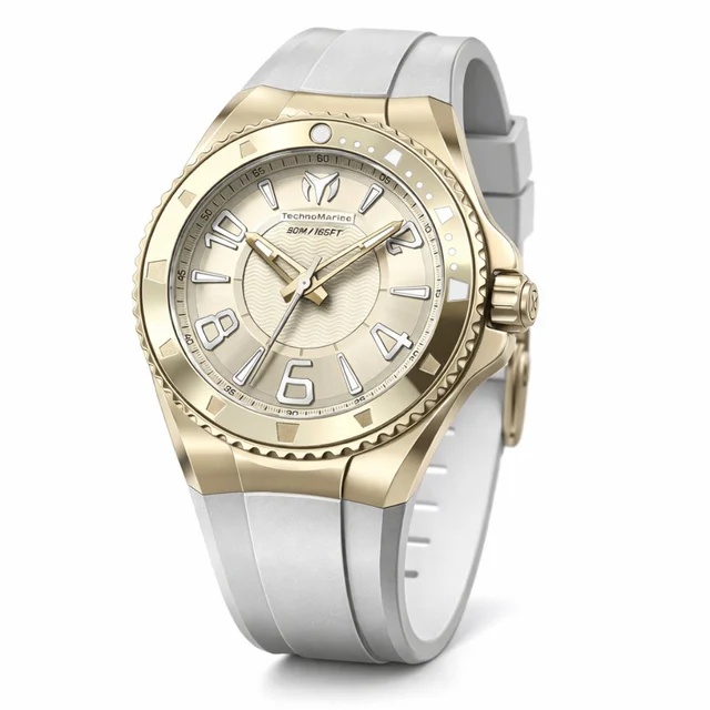 Technomarine Lusso Mare Watch - 44mm. White (TM-225030) kol saati