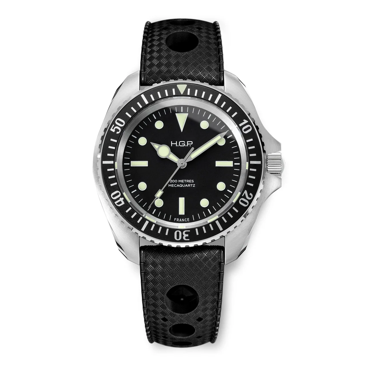 HGP - Watches HGP-23-D2M-001-02-RB2-BLK 47 mm kol saati