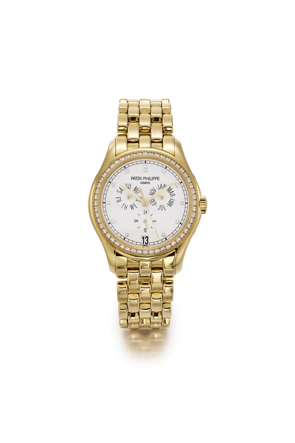 Patek Philippe PATEK PHILIPPE REF 5037/1 1ANNUAL CALENDAR IN 18K YELLOW GOLD AND DIAMOND,