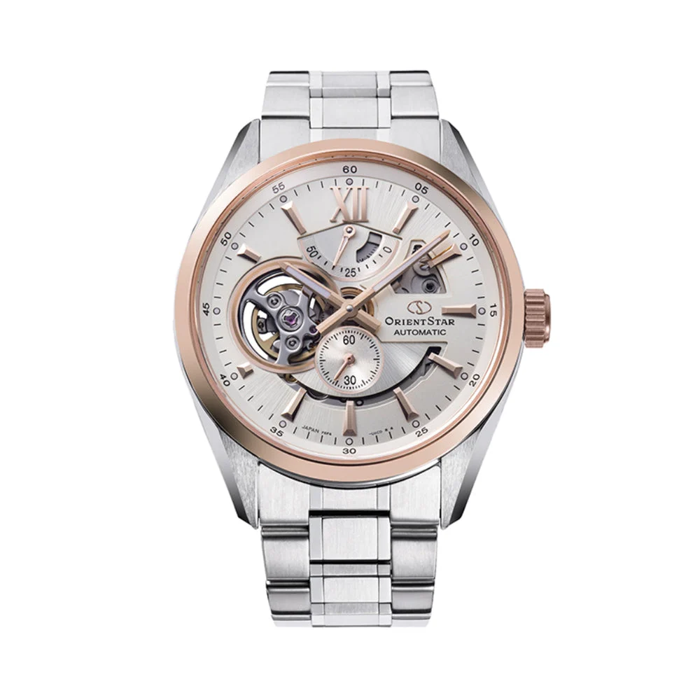 Orient Star Modern Skeleton OW-RE-AV0123G00B 41 mm kol saati
