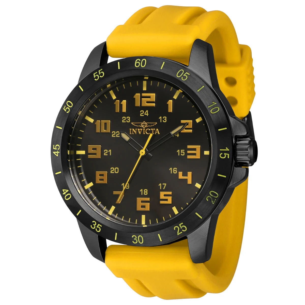 Invicta Pro Diver Stratus Watch - 45mm. Yellow (40006) 45 mm kol saati