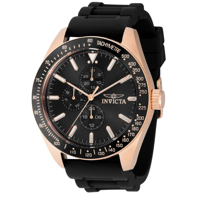 Invicta Aviator Nomad Watch - 45mm. Black (38407) kol saati
