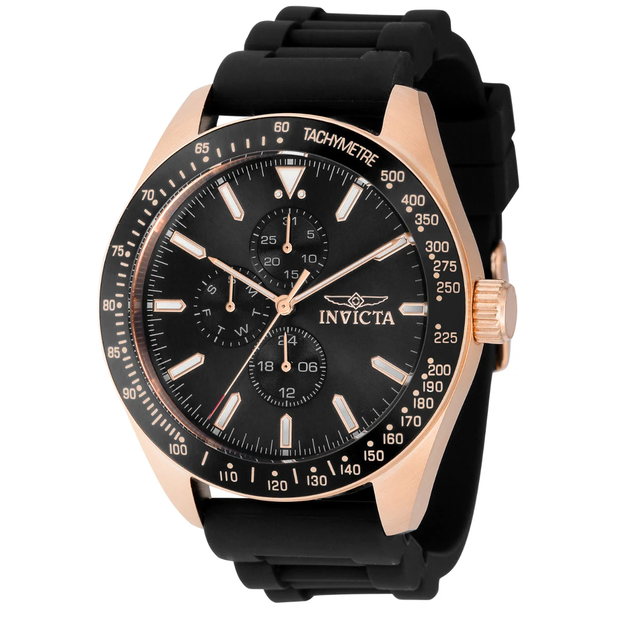 Invicta Aviator Nomad Watch - 45mm. Black (38407) 45 mm kol saati
