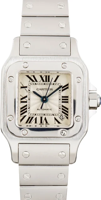 Cartier Santos Galbee Stainless Steel W20054D6 kol saati