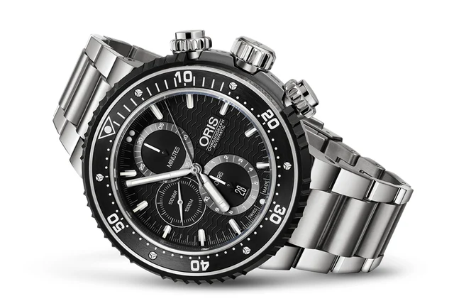 Oris ProDiver Chronograph 01 774 7727 7154-Set kol saati
