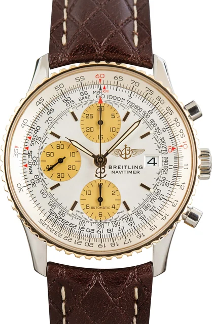 Breitling Old Navitimer II Silver Dial D1332212/G501 kol saati