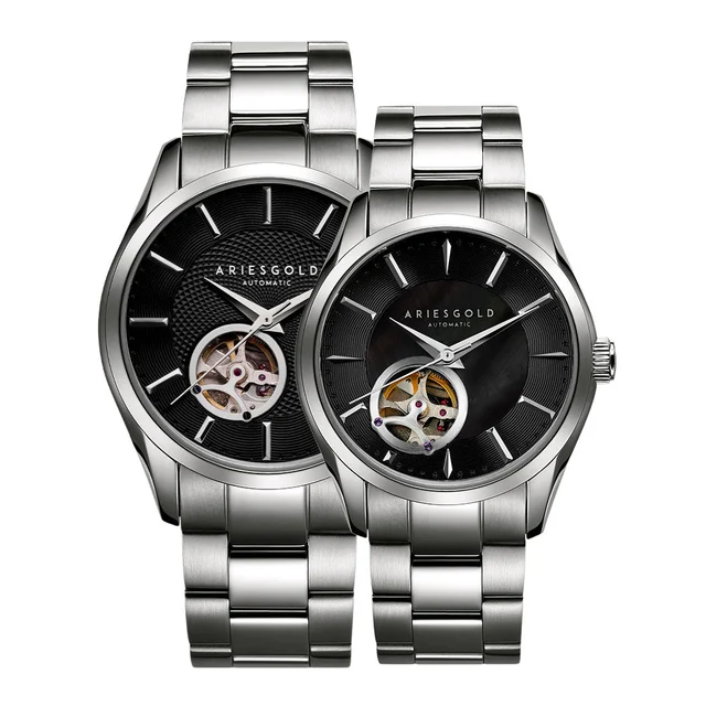 Aries Gold Aries Gold G 9022 S-BK & L 9023 S-BK kol saati