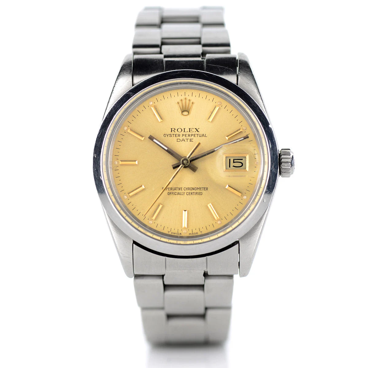 Rolex Oyster Perpetual Date VW148 34 mm kol saati