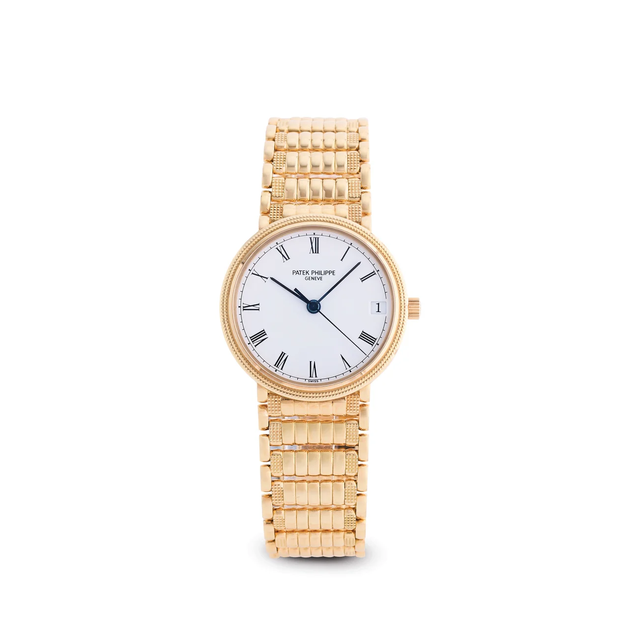 Patek Philippe PATEK PHILIPPE, REF. 3802/208, CALATRAVA, 18K YELLOW GOLD kol saati