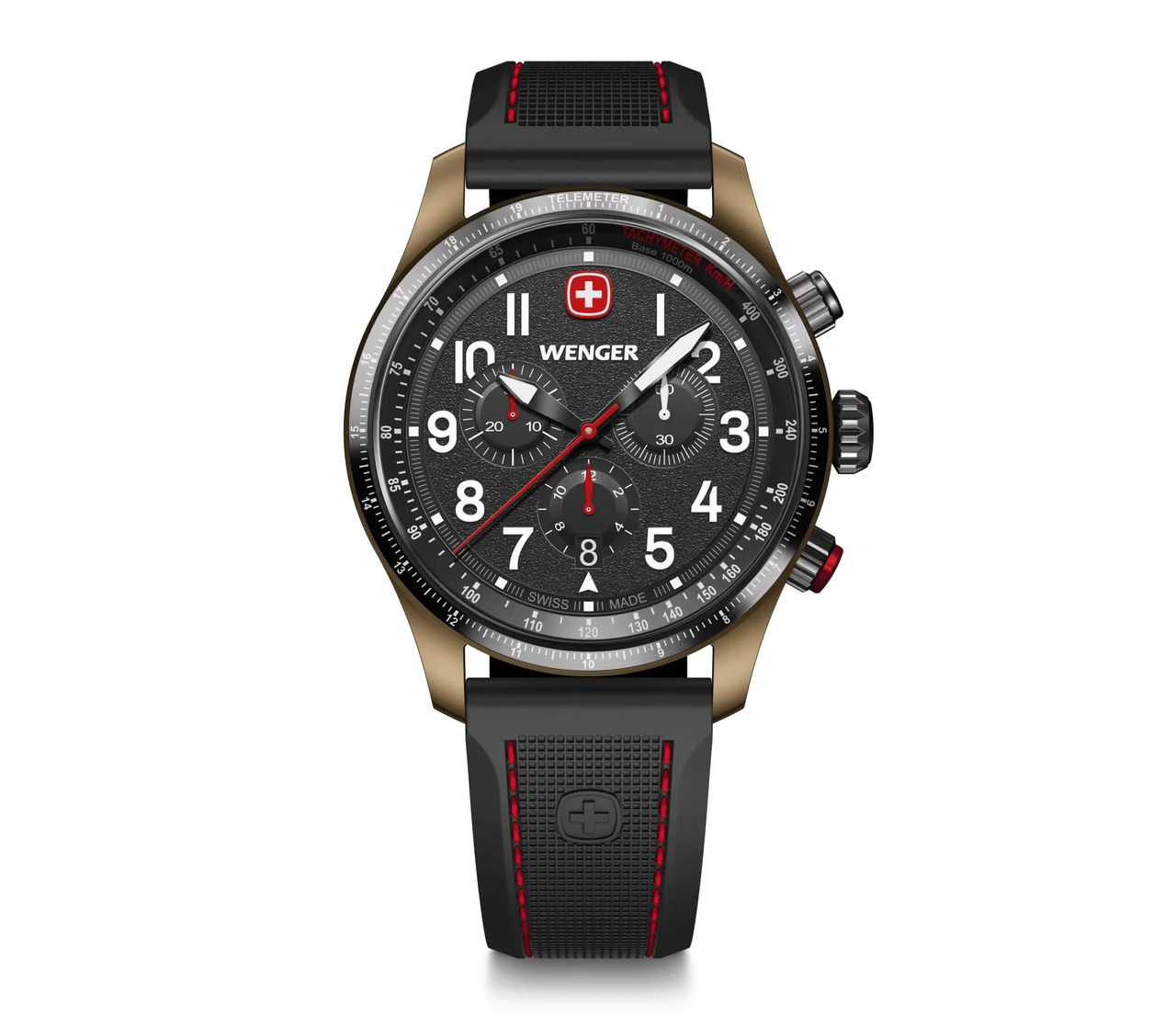 Wenger Terragraph 01.0543.113 43 mm kol saati