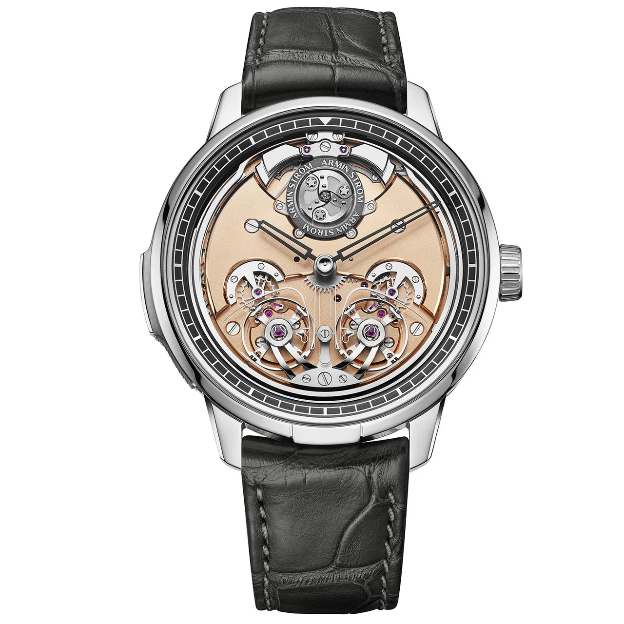 Armin Strom Minute Repeater Resonance 12:59 First Edition M26-RMR.5N 42 mm kol saati