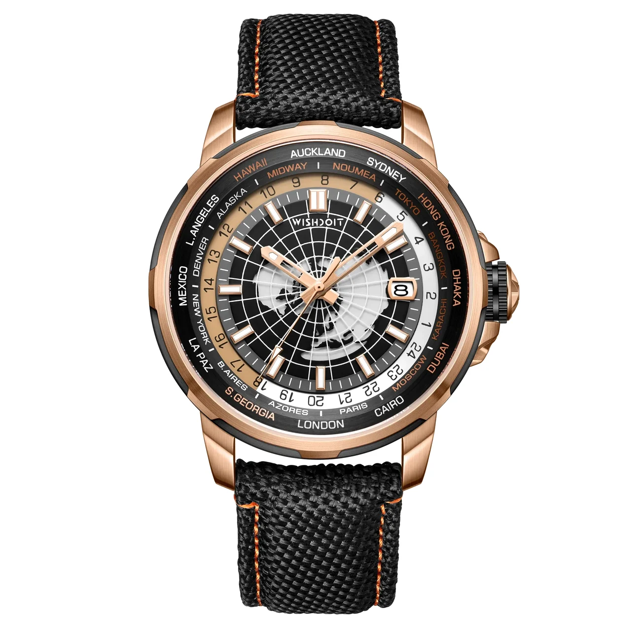 WISHDOIT WSD9970:BA 43 mm kol saati