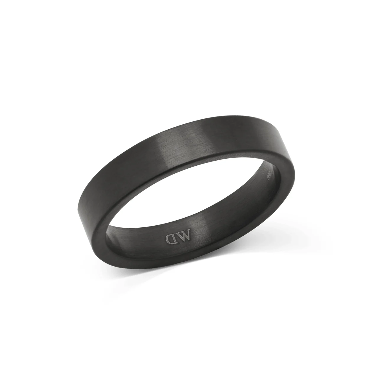 DANIEL WELLINGTON Line Ring Brushed Graphite 4.5mm DW00401798 kol saati
