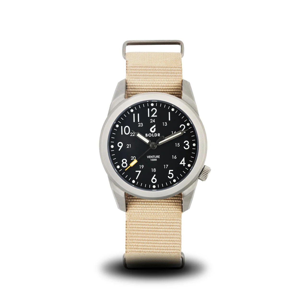 BOLDR Supply Co. Venture Adventure Khaki Quartz 0638455380752 45 mm kol saati