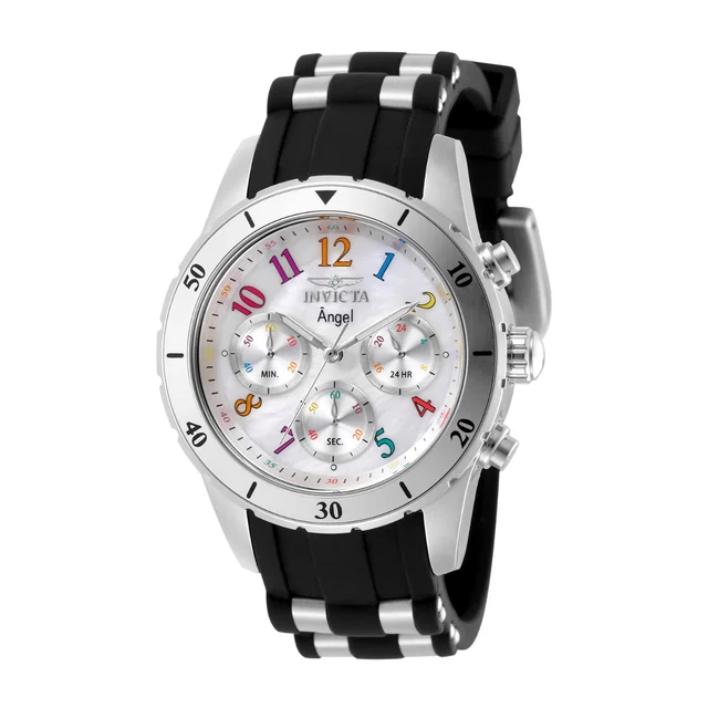 Invicta Angel Zenthia Watch - 40mm. Black, Steel (49802) kol saati
