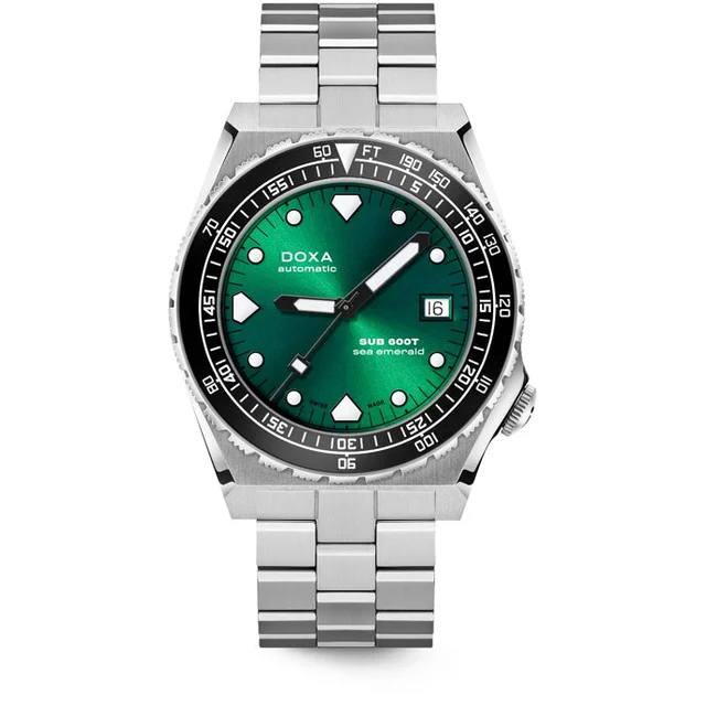 Doxa Sub 600T Sea Emerald 861.10.131.10 on Bracelet kol saati