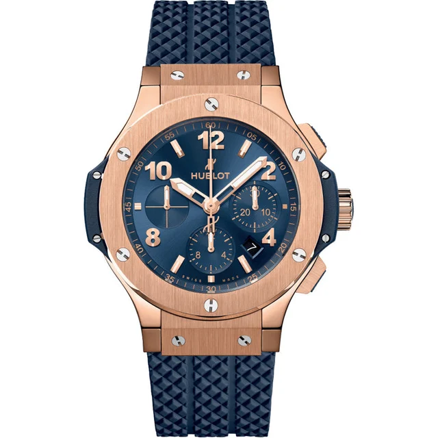 Hublot Big Bang Original Gold Blue 301.PX.710.RX kol saati
