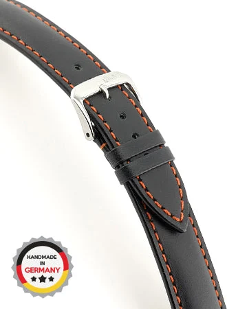 RIOS Leather Strap Smart - Orange - Genuine Cowhide 4414/RI kol saati