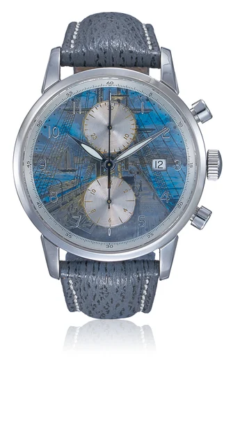 Zannetti - Zannetti - Ref. RM 859, chronograph, minute and hour recorders, date; “Sailing 