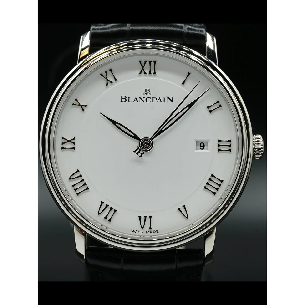 Blancpain Villeret Ultra Slim Seconds and Date In Stainless Steel 6651-1127-55B 210000024247 40 mm kol saati