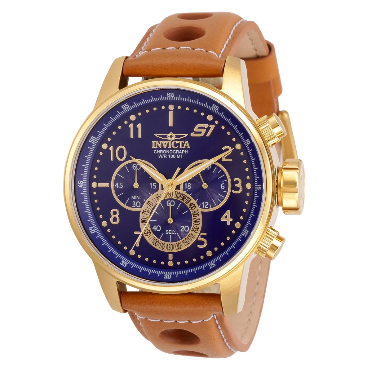 Invicta Rally Watch - 46mm, Light Brown (ZG-30917) 46 mm kol saati