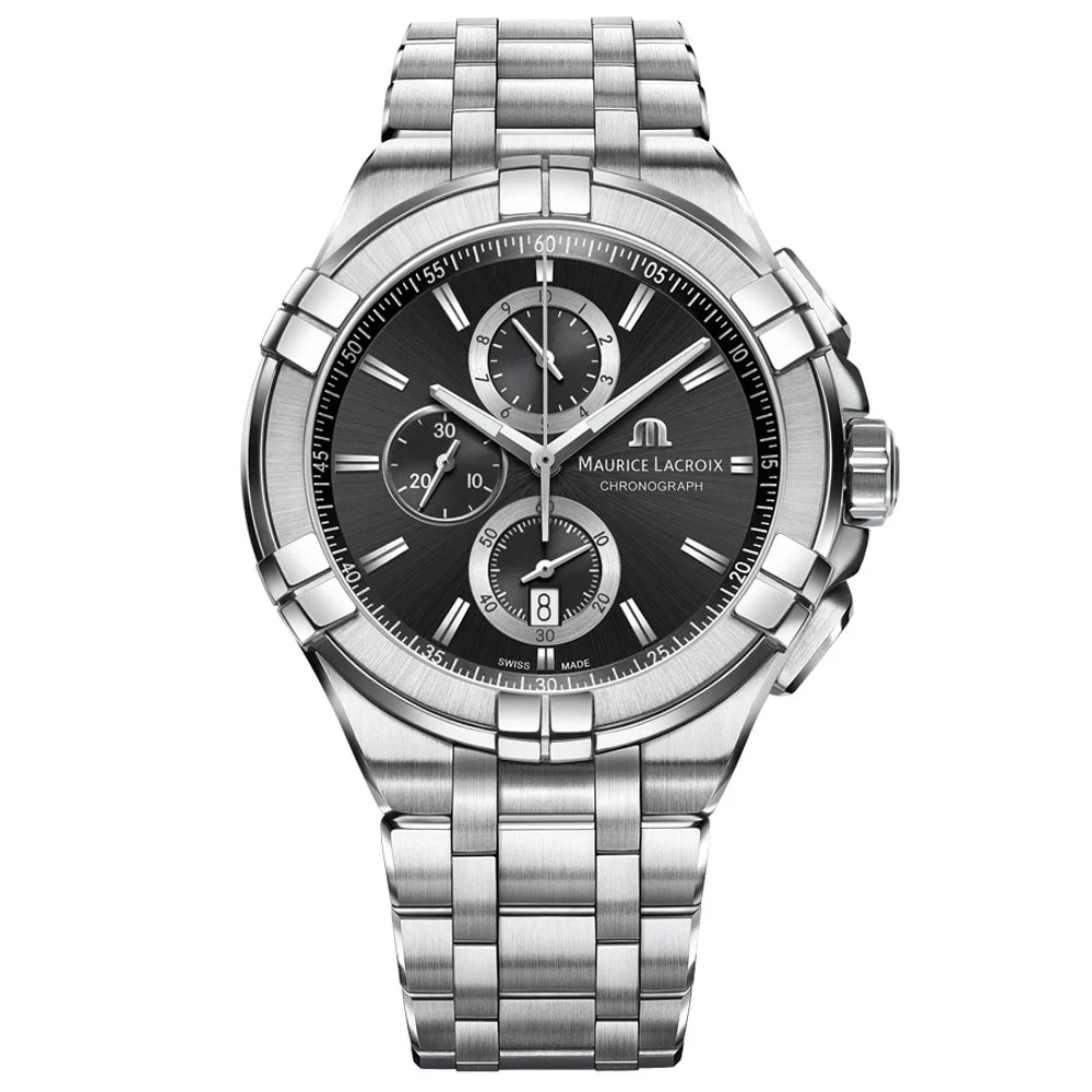 Maurice Lacroix MLAI1018SS0023301 ML-AI1018SS002330-1 44 mm kol saati