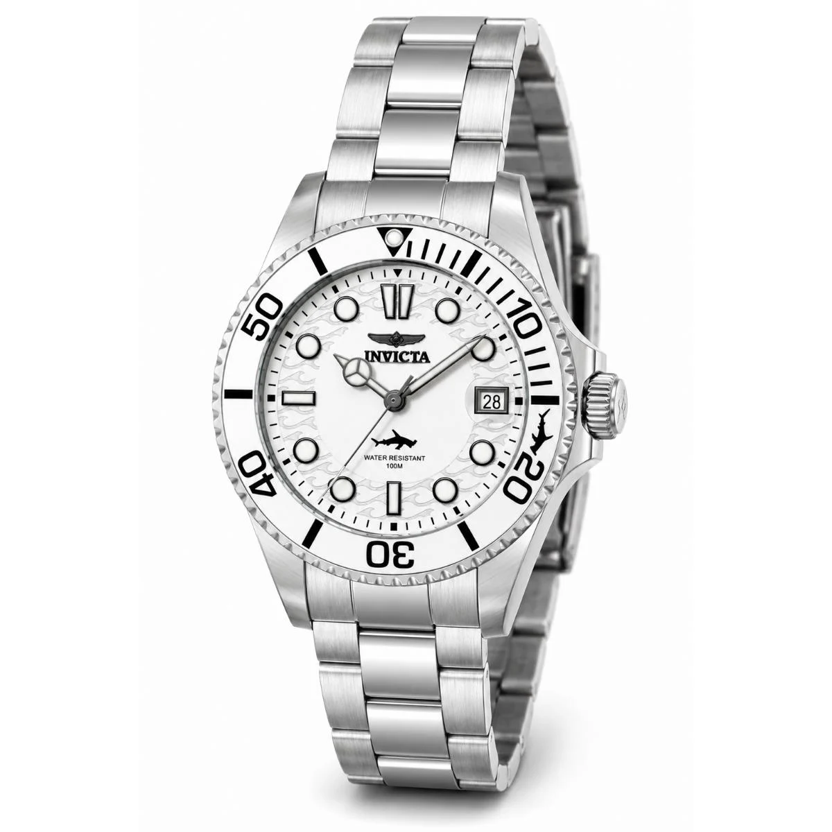 Invicta Pro Diver Watch - 34mm, Steel (50919) 34 mm kol saati