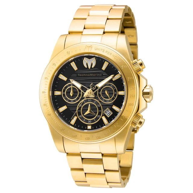 Invicta TechnoMarine Manta Ray Watch - 42mm, Gold (TM-219005) kol saati