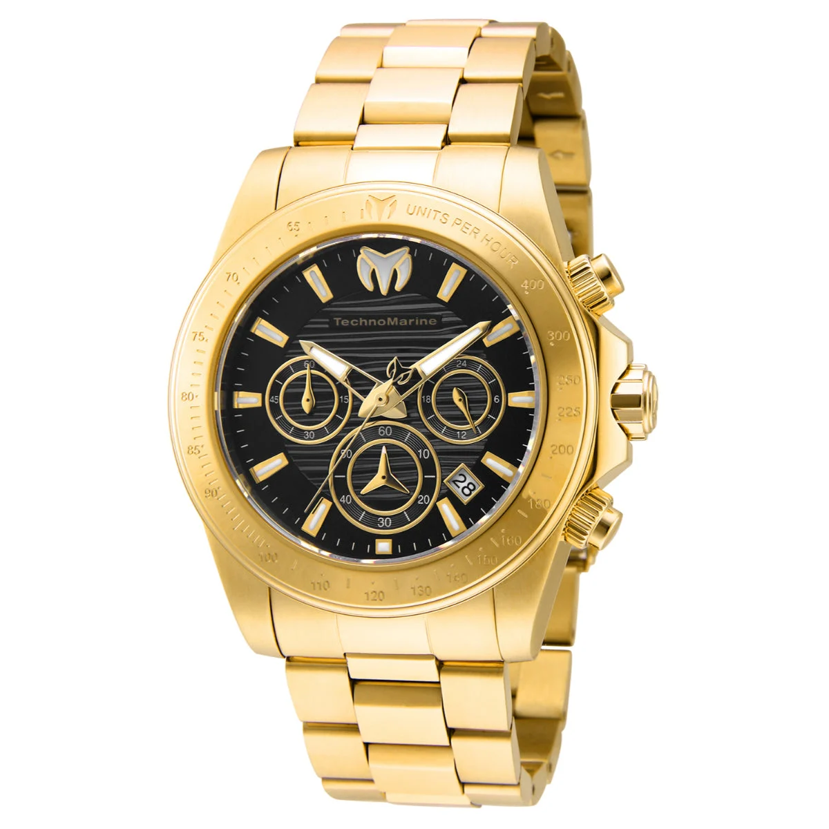 Invicta TechnoMarine Manta Ray Watch - 42mm, Gold (TM-219005) 42 mm kol saati