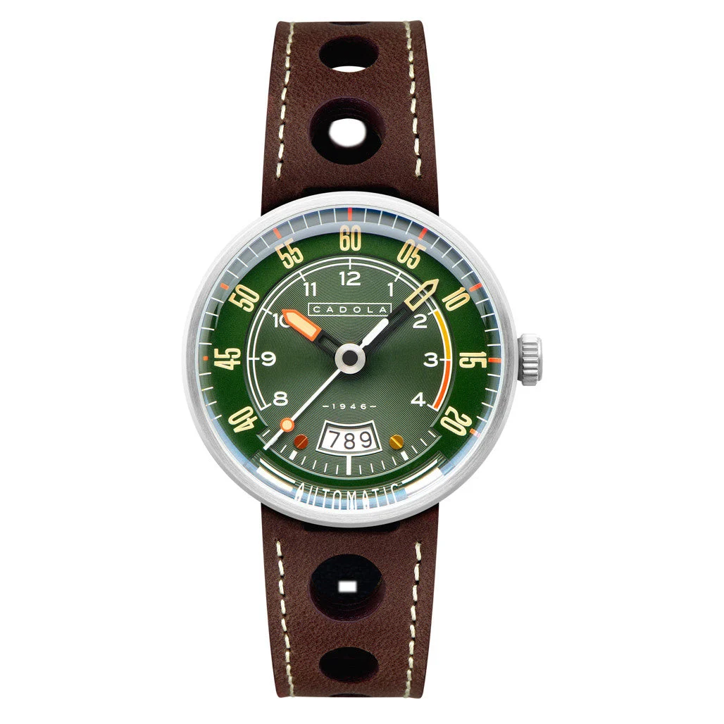 Cadola RPM Automatic Watch with Elite Green Dial #CD-1055-03 kol saati