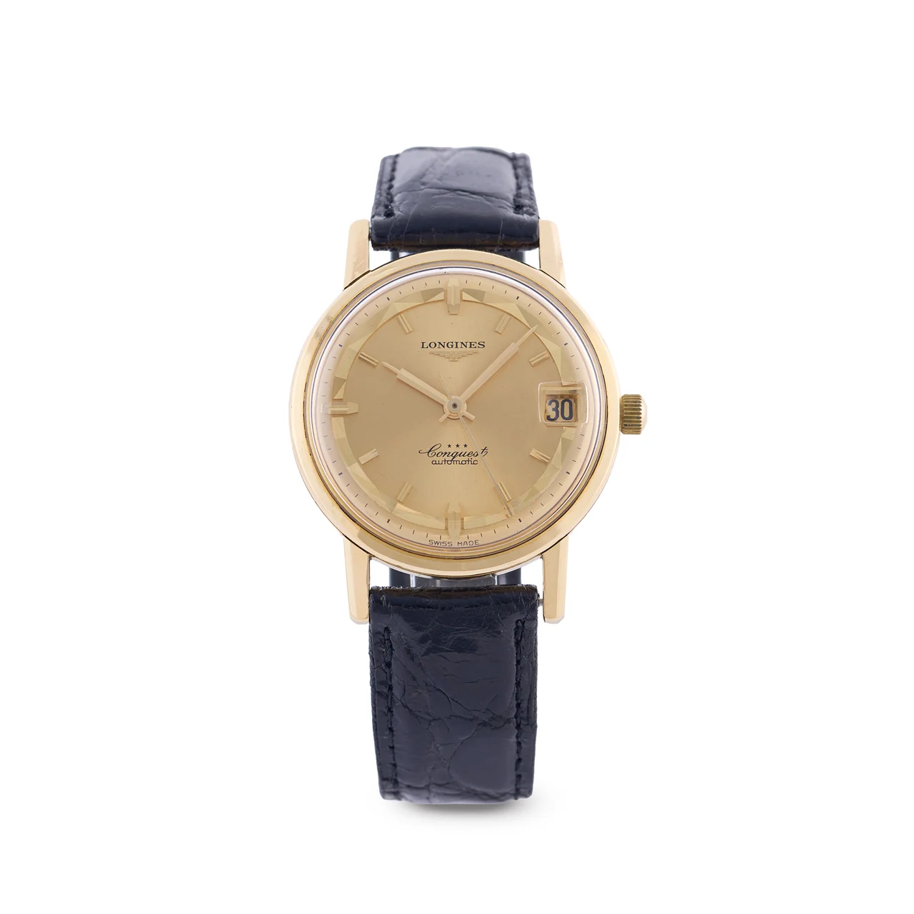 Longines LONGINES, REF. 9025 11, CONQUEST, 18K YELLOW GOLD kol saati