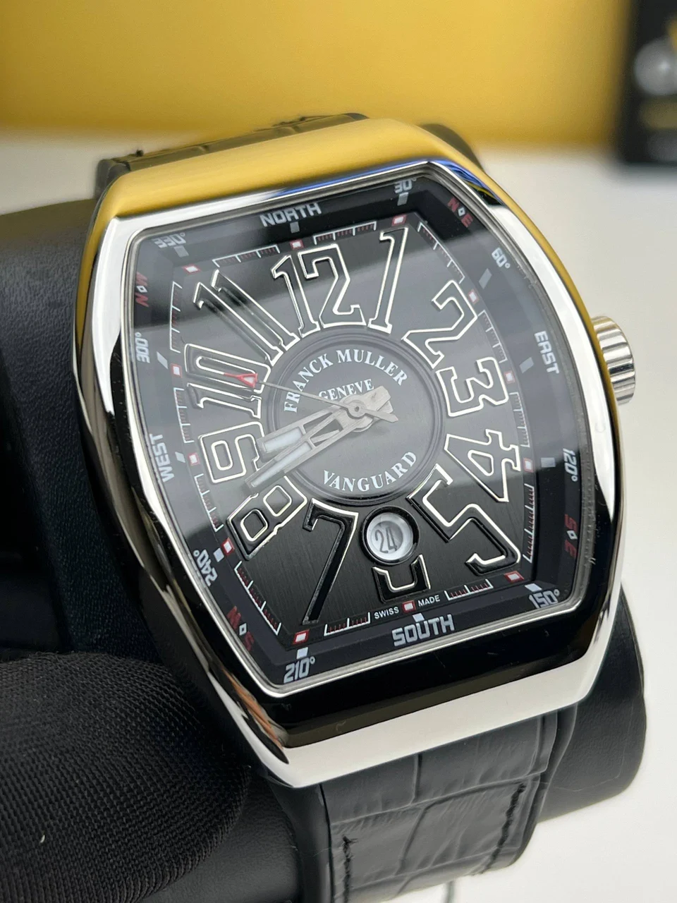 Franck Muller Vanguard Yachting 45mm Black Dial – Automatic 45 mm kol saati