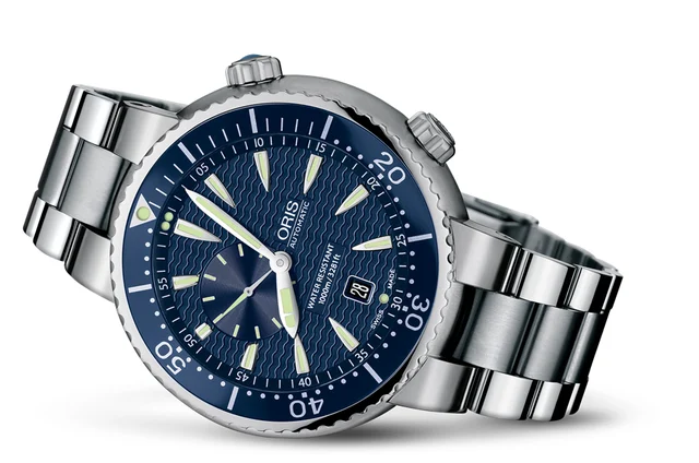 Oris Divers Small Second, Date 01 743 7609 8555-07 8 24 01PEB kol saati