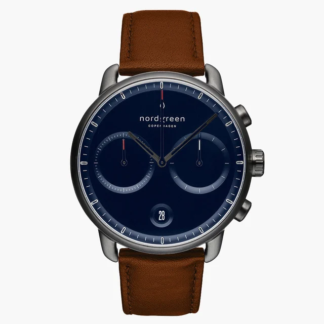 Nordgreen Pioneer 42mm PI42GMLEBRNA kol saati
