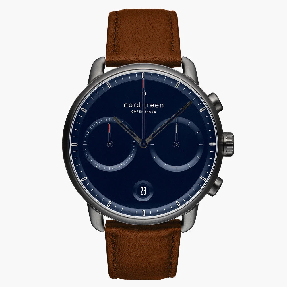 Nordgreen Pioneer 42mm PI42GMLEBRNA 42 mm kol saati