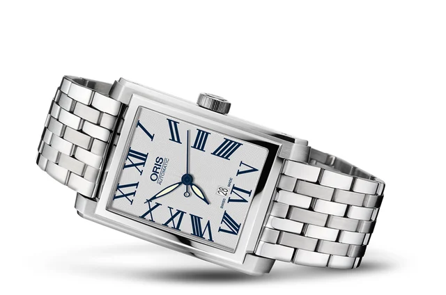 Oris Rectangular Date 01 583 7657 4071-07 8 21 82 kol saati