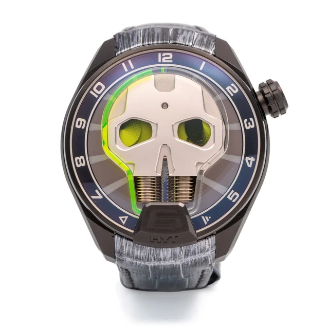 Hyt HYT REF. H1-TD-511041, SELF-WINDING HYDRO-MECHANICAL TECHNOLOGY WITH GREEN RETROGRADE 