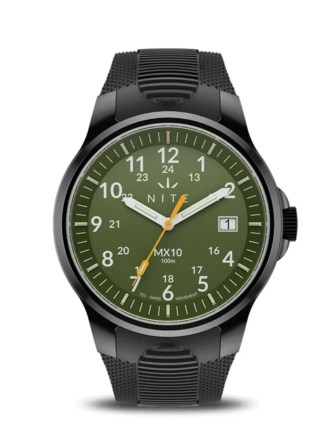 Nite Watches MX10210BC2CT25GREEN kol saati